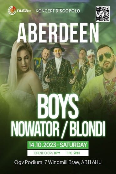 Boys, Nowator, Blondi - Aberdeen