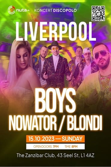 Boys, Nowator, Blondi - Liverpool