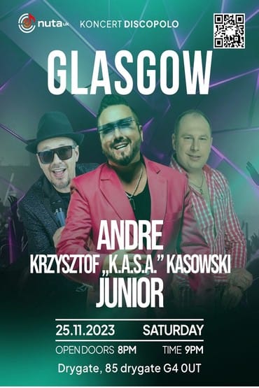Andre, Kasa Kasowski, Junior - Glasgow