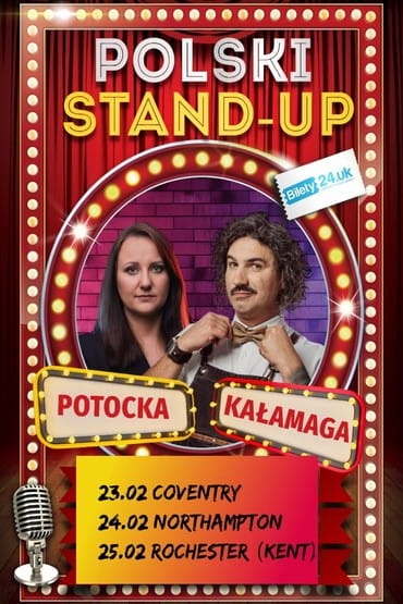 Stand-Up Paulina Potocka oraz Mariusz Kałamaga - Northampton