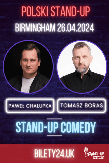 Stand-Up Birmingham | Paweł Chałupka + Tomasz Boras