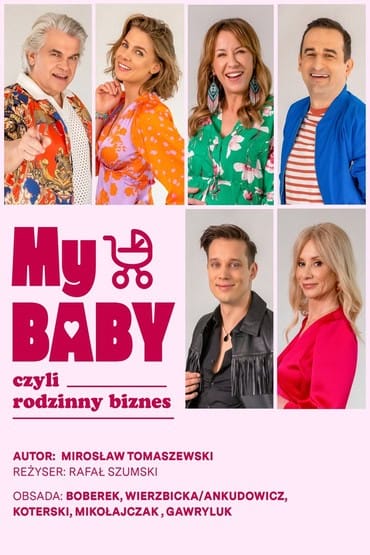 My Baby spektakl komediowy z Koterskim i Boberkiem w Londynie 05/10/2024