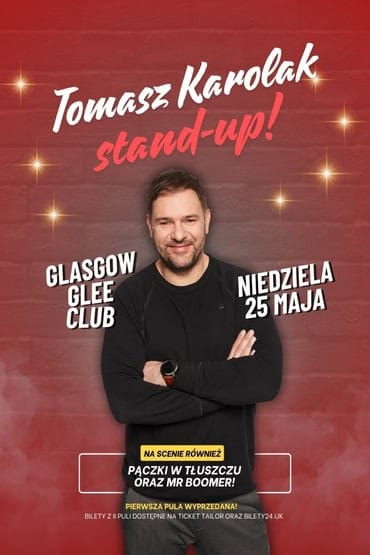 Tomasz Karolak: stand-up rockowo-gadany | Glasgow