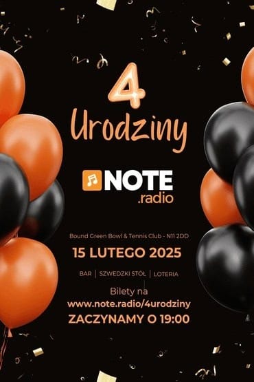 4 Urodziny NOTE.radio