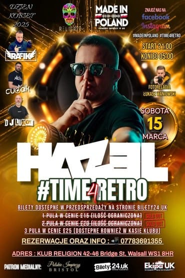 DJ HAZEL | Time for Retro | Walsall