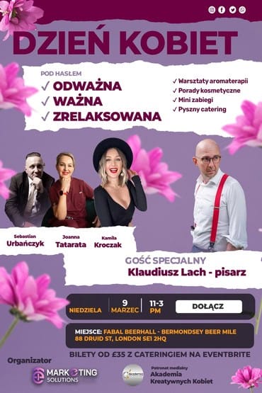 Dzień Kobiet - ODWAŻNA / WAŻNA / ZRELAKSOWANA