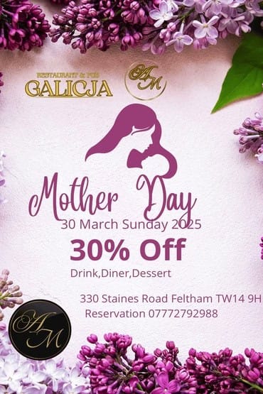 Mother Day 30% OFF | Glicja Londyn