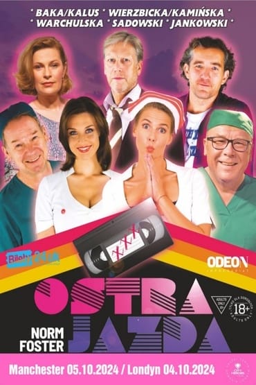 „Ostra Jazda" w Londynie spektakl komediowy 04.10.2024