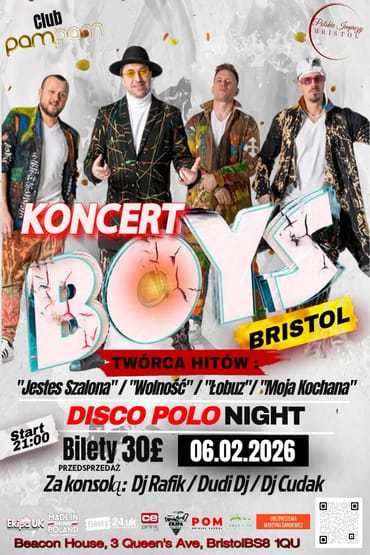 Koncert Zespołu Boys  w Bristolu 