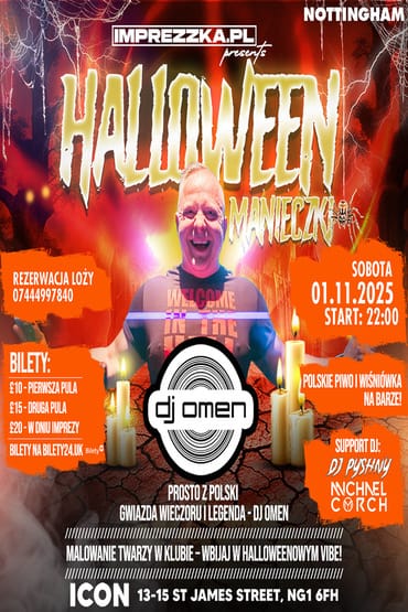 HALLOWEEN MANIECZKI