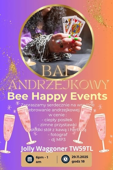 Andrzejki z Bee Happy Events Sala II