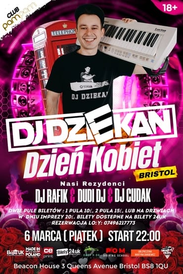 Dzień Kobiet | Dj Dziekan / Bristol 