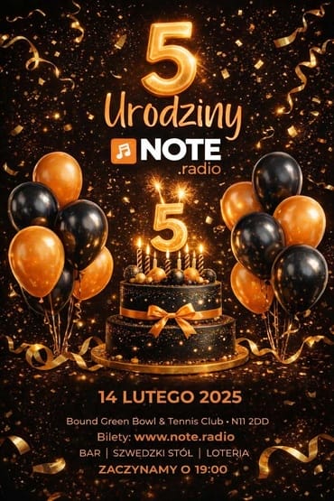 5 urodziny NOTE.radio
