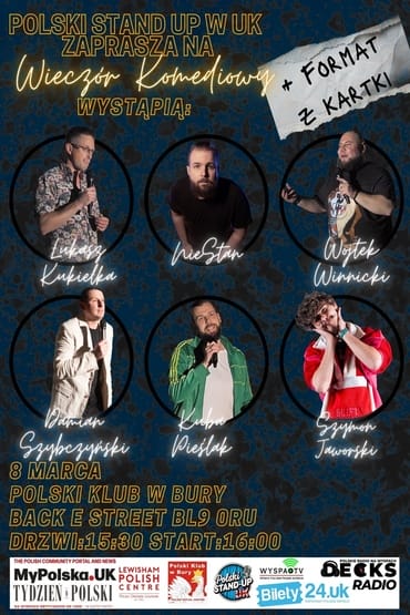 Wieczór Komediowy | Bury