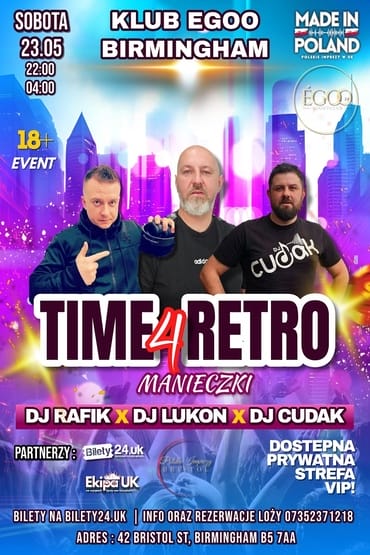 TIME 4 RETRO | BIRMINGHAM