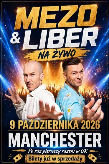 Mezo i Liber na żywo | Manchester 2026
